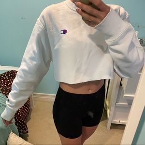 Champion Reverse Weave Cropped Crewneck